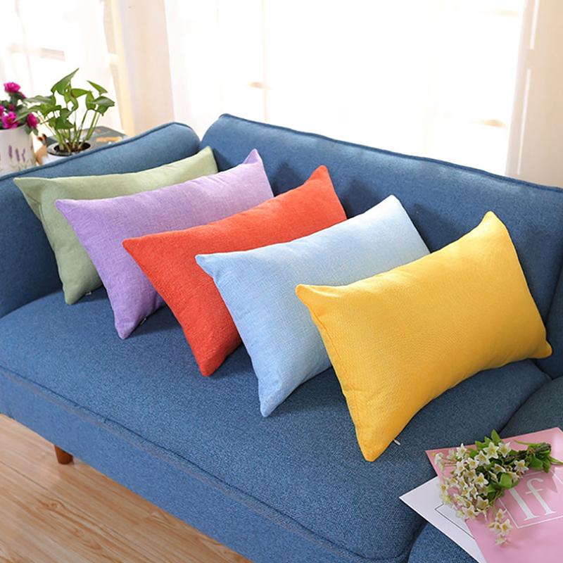 

15Color Nordic Cushion Cover 60x40 Rectangle Pillow Case For Living Room Sofa Pillowcase Home Decoration Decor