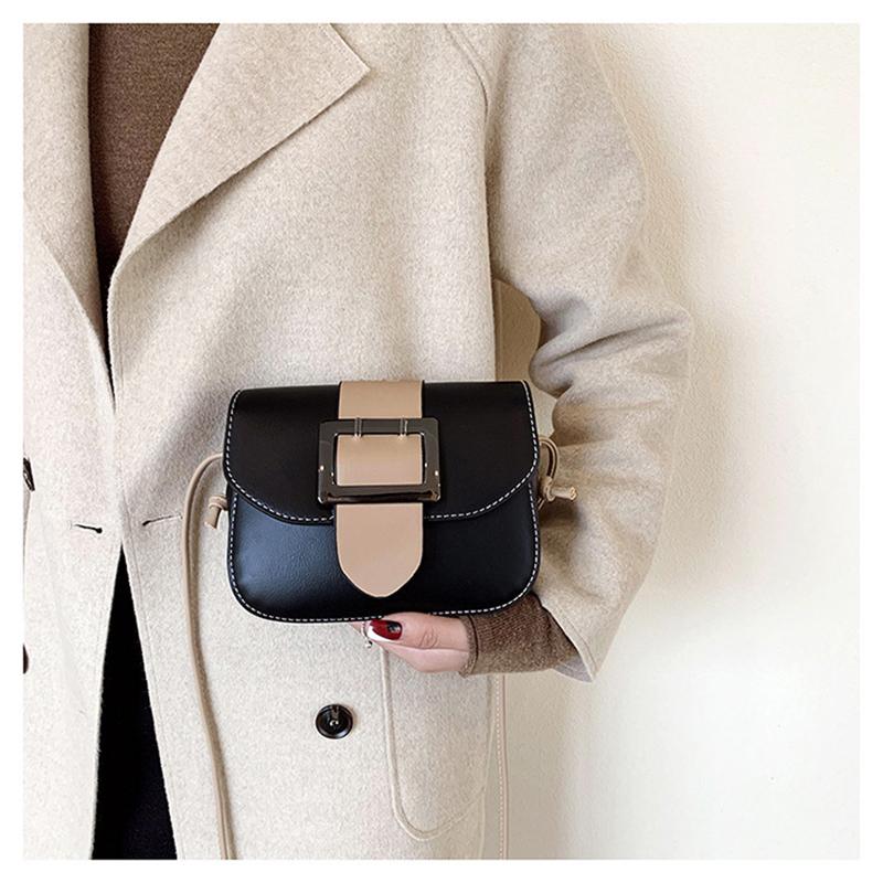 

Women's Black and Blue Bag Simple Fashion Nice Looking Red And Pink Lady's Bag For The Most Popular In Autumn Winter