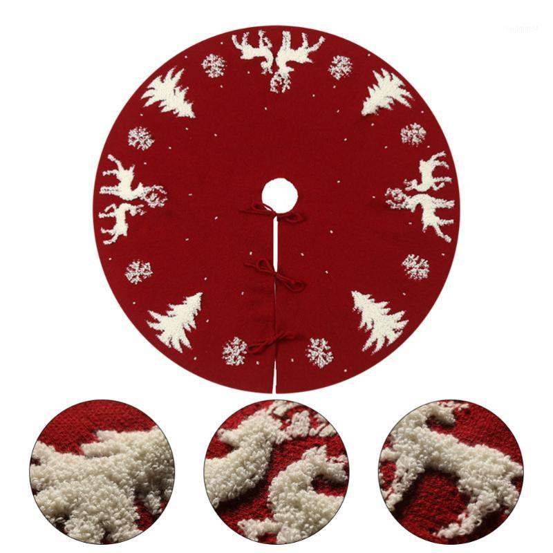 

1Pc Fashion and Creative Christmas Tree Skirt Carpet Christmas Decoration1