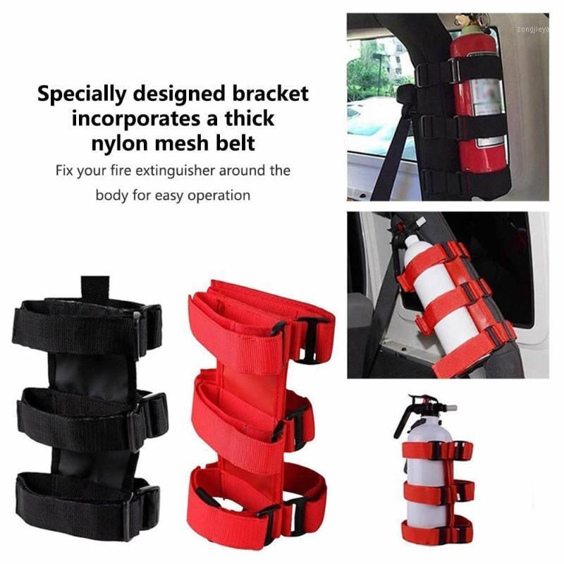 

Fire Extinguisher Holder for 2007-2020 Wrangler JK Car Truck UTV MINGLI Vehicle Strap Adjustable Roll Bar 3 lb1