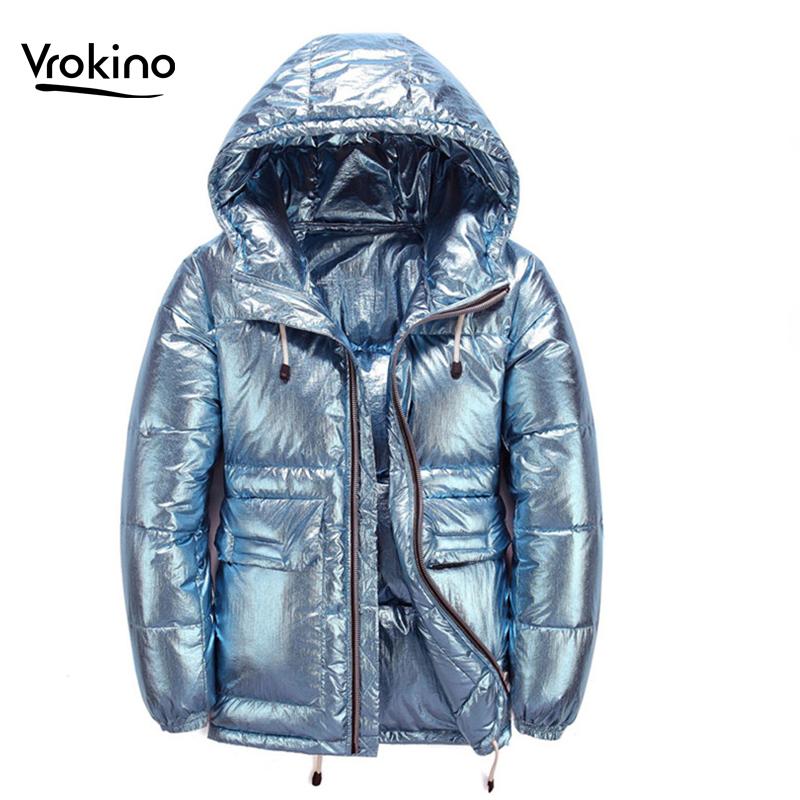 

Men' winter down jacket Thickened warm 90% white duck down men' jacket Both men and women can wear, Black