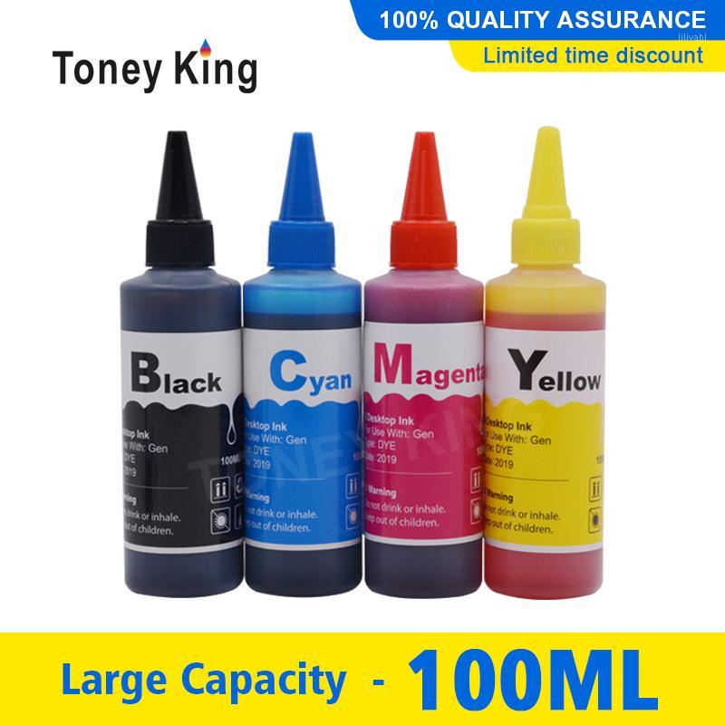 

Toney King 100ml Printer Ink For 304 304XL 650 650XL 652 652XL 662 662XL 818 818XL 901 901XL Ink Cartridge1