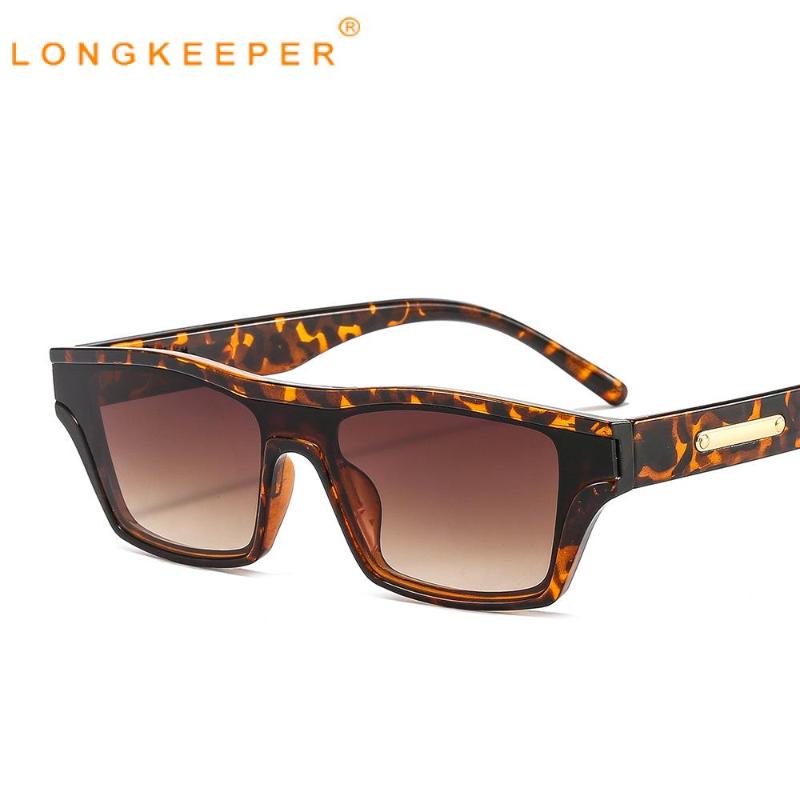 

Sunglasses LongKeeper Small Rectangle Women 2021 Trend Retro Square Sun Glasses Men Brand Designer Shades Hip-Hop Eyewear UV400