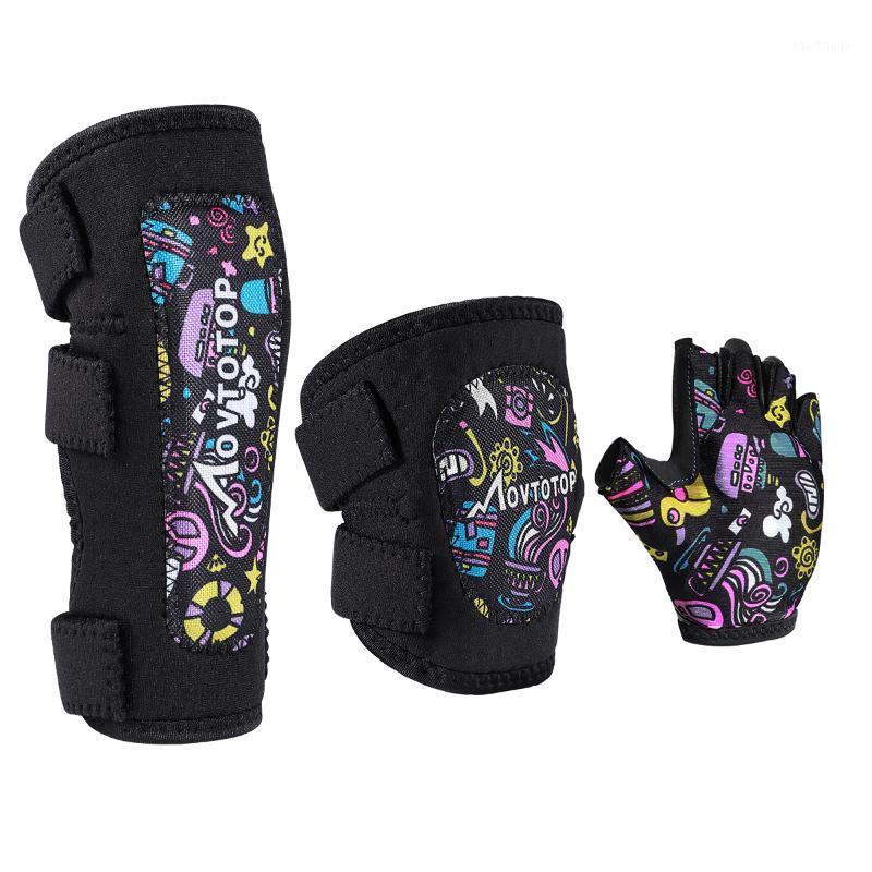 

MOVTOTOP 1 Set Protective Gear Set Protective Sports Gear Kit Elbow Pads Knee Pads For Cycling Climbing Skateboarding1, As pic