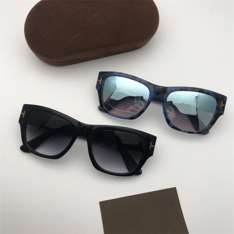 

0601 New Fashion Show Sunglasses With UV Protection for Men Vintage square Plank Frame popular Top Quality Come With Case classic sunglasses