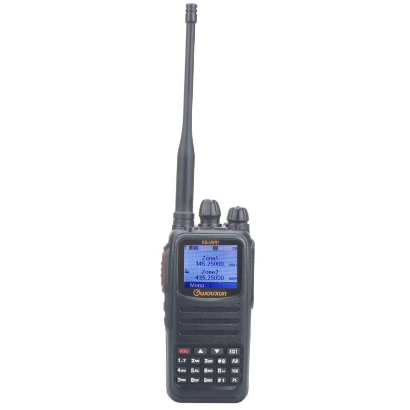 

WouXun Walkie Talkie DMR Digital Recording UHF VHF Dual Band digital and Analogue FM Portable Two way radio with 2600mAh Battery