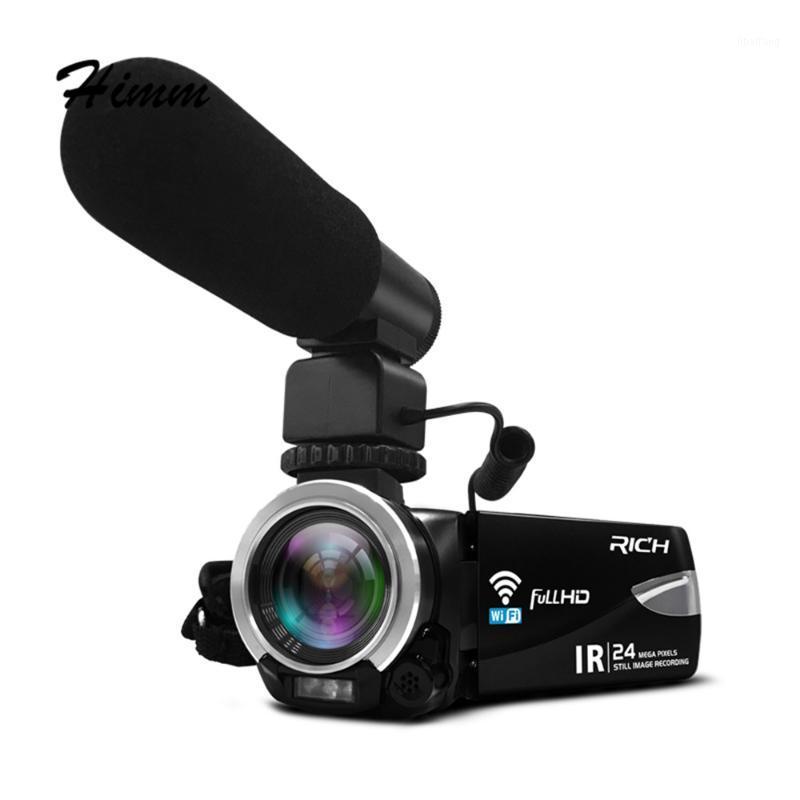 

DHL RICH HD camera 800million CMOS 3.0inch with WIFI HD NTSC/PAL Output USB2.0 Infrared remote control, night vision1, As pic