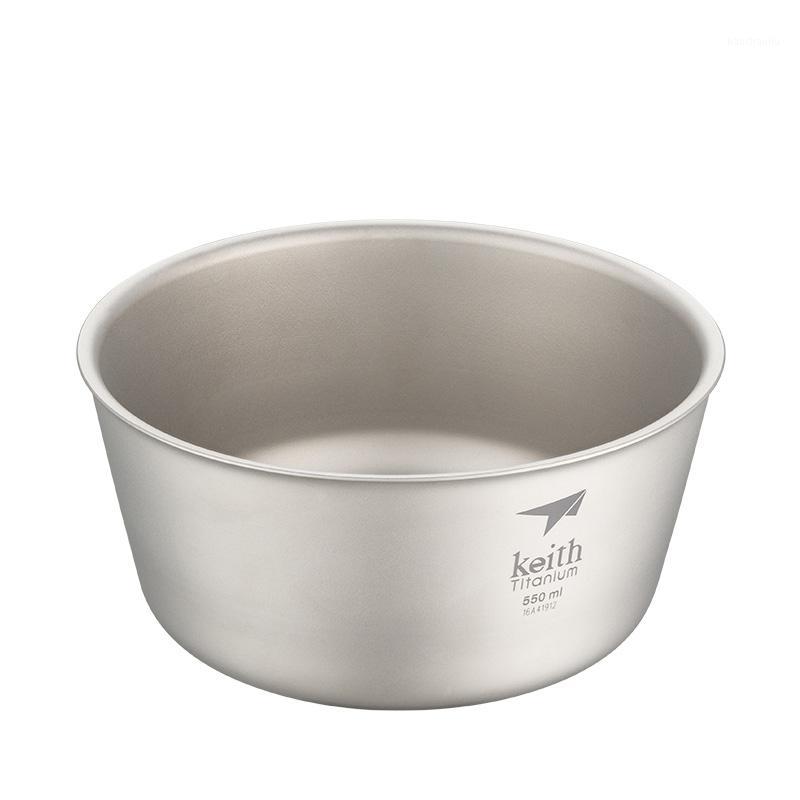 

Keith Titanium Camping and hiking 550ml Container Single-wall Titanium Bowl Pot Outdoor Camping Hiking Picnic Ti53211