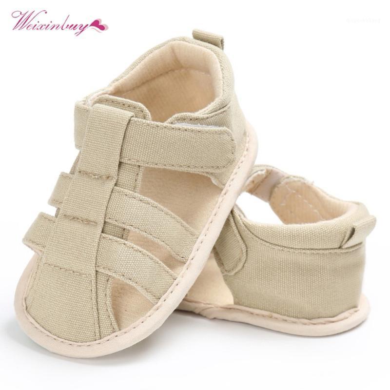

WEIXINBUY Canvas Jean Shoes Baby Moccasins Child Summer Boys Fashion Sandals Sneakers Infant Shoes -18 Month1, K1