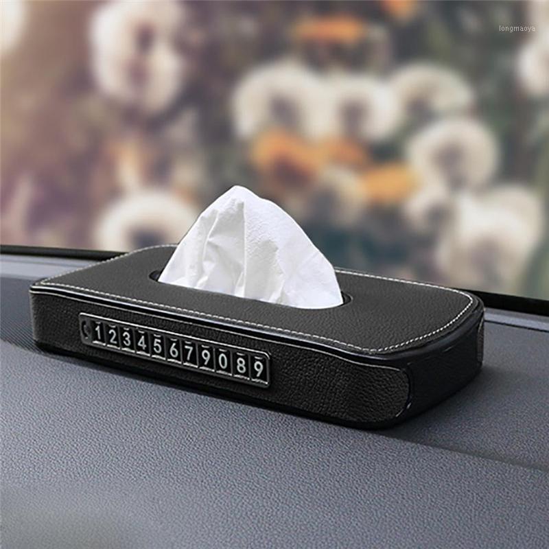 

Universal Car Sun Visor Tissue Box Cover Case For Paper Napkin Auto Styling Organizer Accessories1