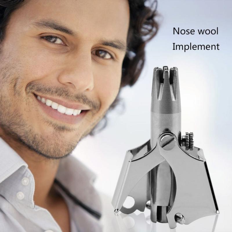 

KEMEI ES-108 Portable Nose Hair Cutter Manual Nose Trimmer Shaving For Man Washable Waterproof Ear Hair Razor Shaver