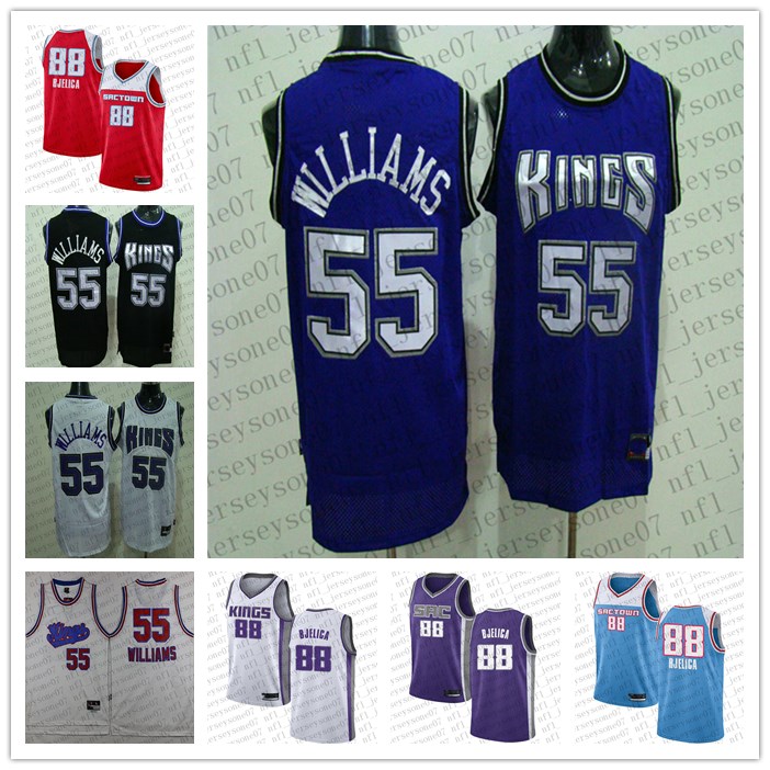 

Custom Men womens youth Sacramento Kings 55 Jason Williams #88 Nemanja Bjelica Camo Basketball Swingman Realtree Collection Jersey