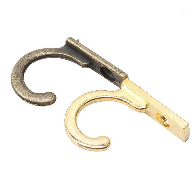 

10pcs/pack Retro Durable Zinc Alloy Single Hook Household Clothes Jewelry Multi Function Hook Bag Mini Hooks1