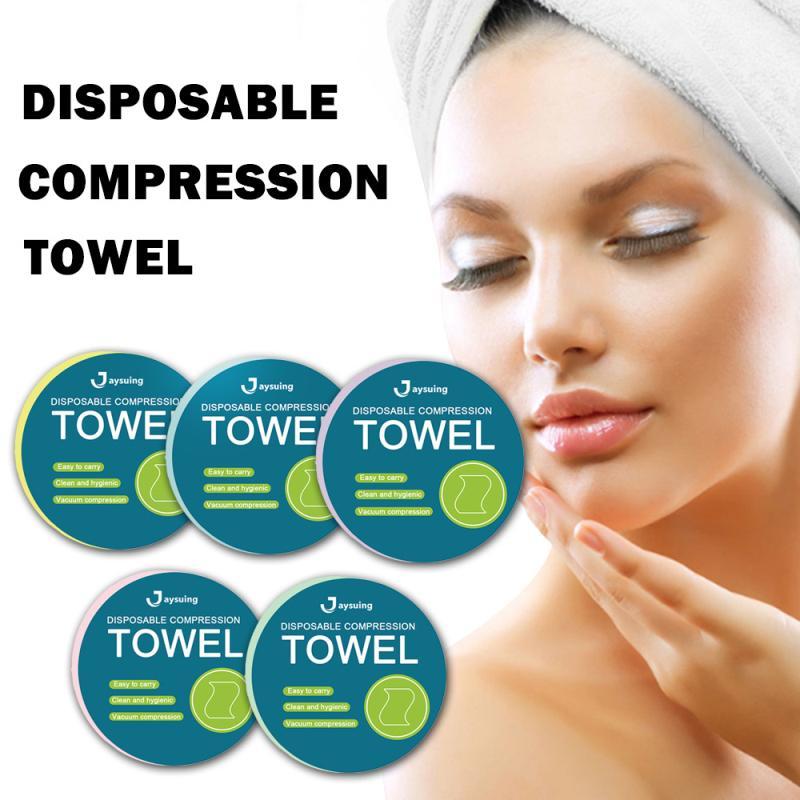 

1 Pc Portable Travel Cotton Compressed Towel Expandable Mini Face Care Healthy Outdoor Sports Travel Disposable Magic Towel1, As picture show