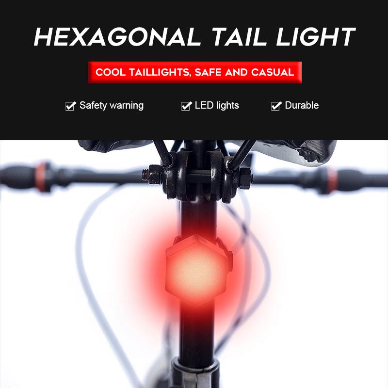 

4 Models Bicycle Tail Rear Light Waterproof USB Cycling Taillight Bike LED Flashing Warning Lights Bike Accessories Adjustment