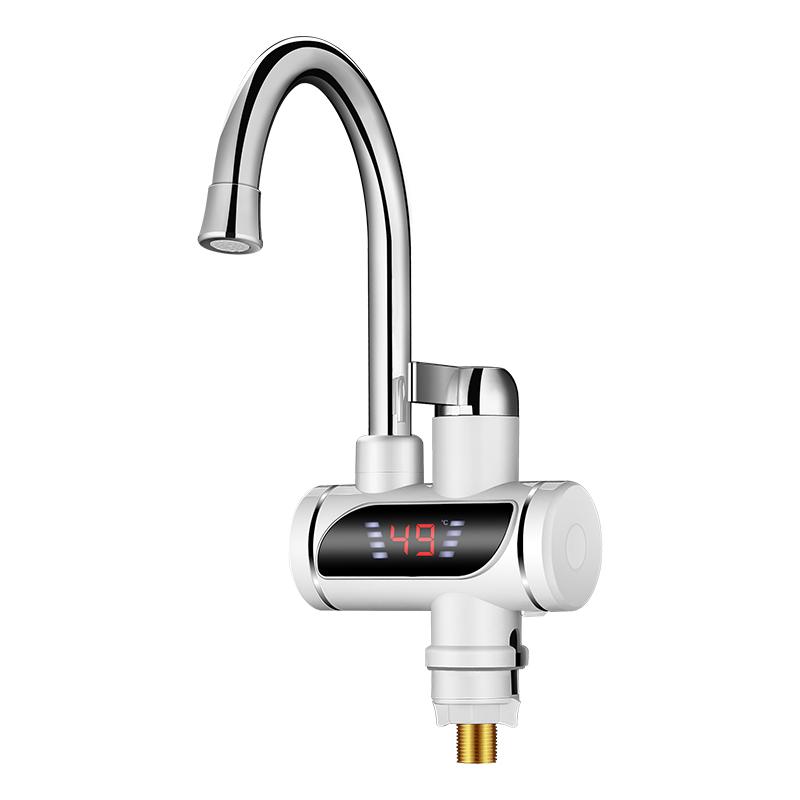 

Electric faucet instant heating fast heating water heater water shower perfect for kitchen digital display hot and cold dual-use