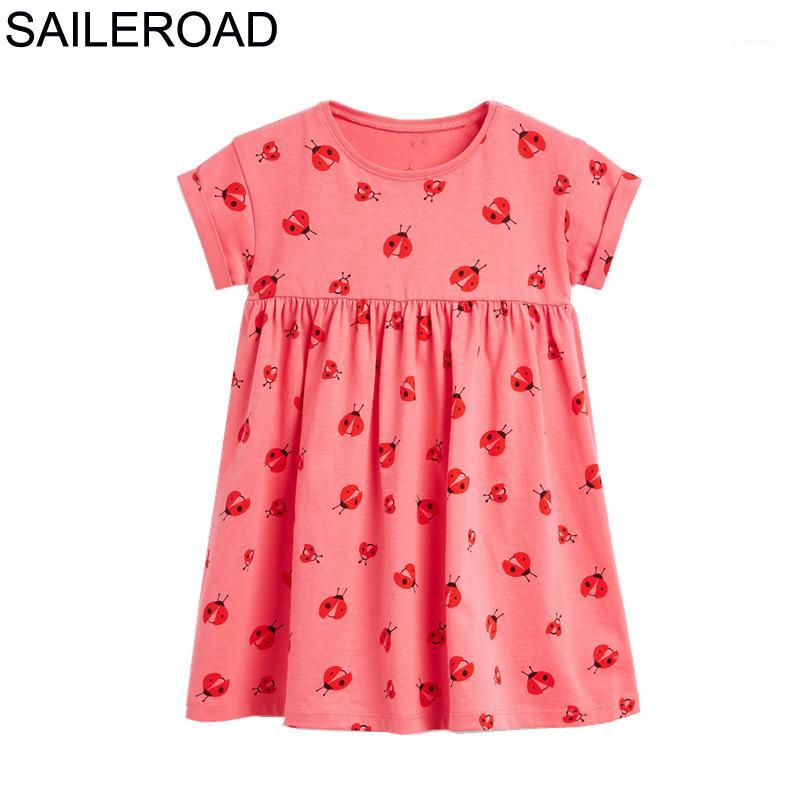 

SAILEROAD Animal Print Baby Girls Dress for Kids Clothes Cotton Baby Party Dresses New Summer Children Clothing1, 6907 same picture