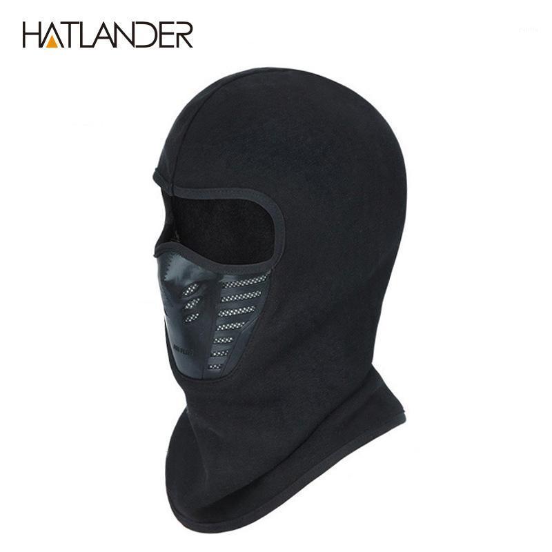 

HATLANDER Thick warm beanies men women winter hats sleeve caps snow ski mask Motorcycle Fleece balaclava Neck helmet Skullies1