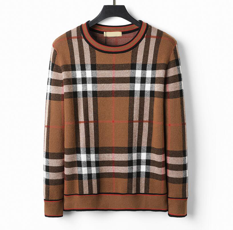 Brand crew neck sweater men's women's classic letters casual napped men 2022 autumn and winter warm sweaters soft knitted pullove #8562