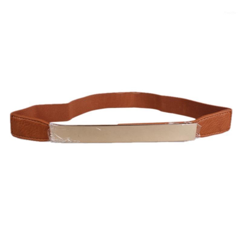 

New Women Chic Metal Metallic Bling Gold Mirror Shiny Skinny Elastic Belt Kids Children Elastic Waist Belt For Boys Girls1, Black