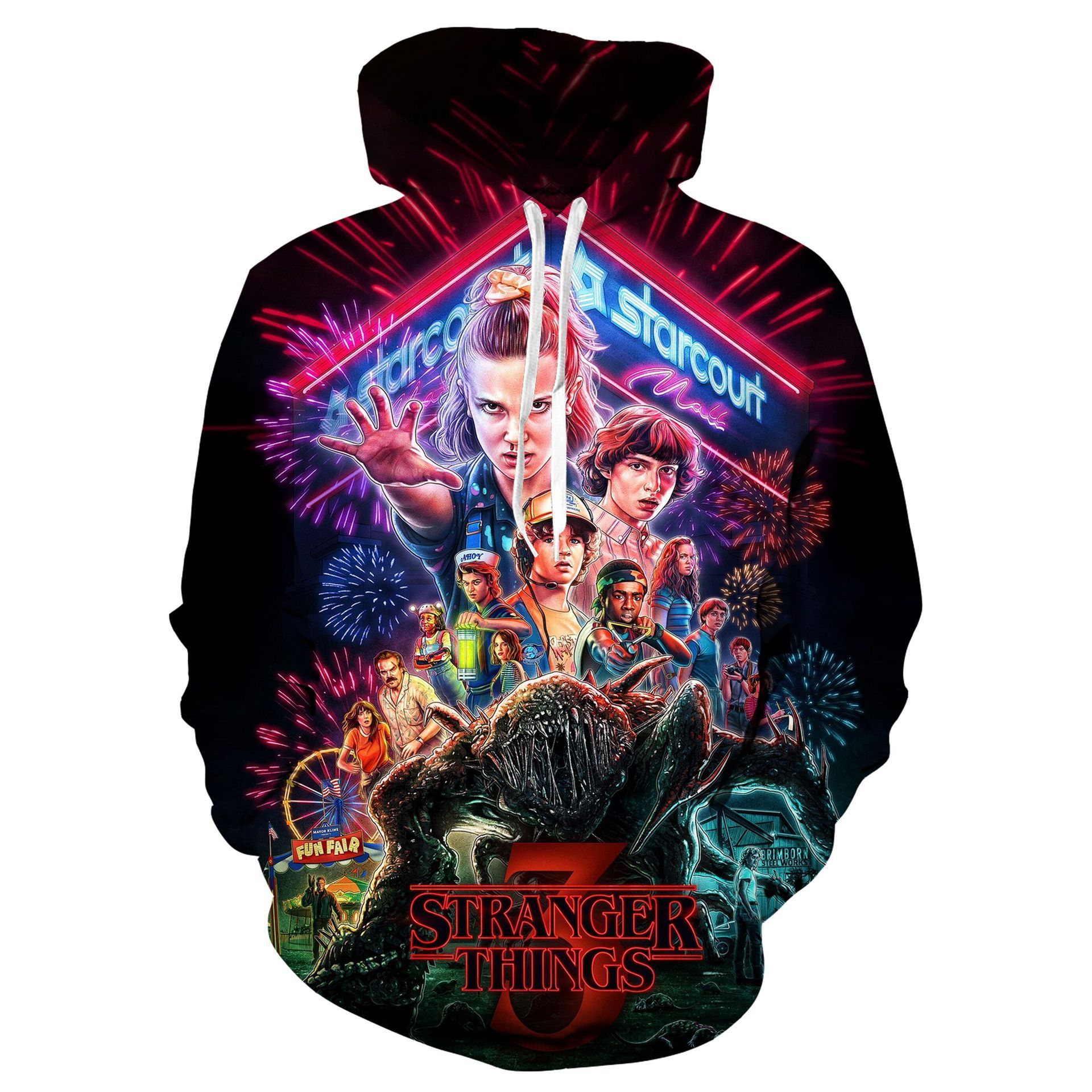 children's stranger things hoodie