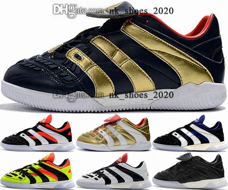 

12 soccer cleats Predator Accelerator TF football boots botines IN 38 women 46 zapatos shoes size us men eur mens enfant cheap astro turf