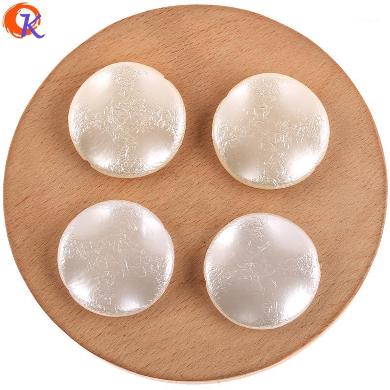 

Cordial Design 30*30mm 125Pcs Imitation Pearl Beads/Hand Made/Jewelry Accessories/Wrinkle Effect/DIY Making/Earring Findings1