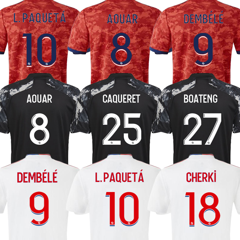 

Fans player 21 22 Maillot L PAQUETA AOUAR 2021 2022 Soccer Jersey CAQUERET football shirts TOKO EKAMBI CHERKI HOME KADEWER equipment, Kids home