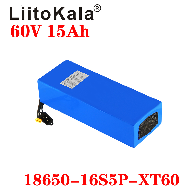 

LiitoKala 67.2V E-bike 60V 20ah 25ah 30ah 15Ah li-ion batteries pack bike conversion kit bafang High power protection