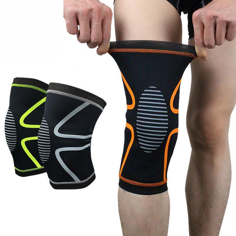 

1PC Basketball Knee Pads Adult Kneecap Football Knee Sport Support Leg Sleeve Protector Calf Compression Protectors Cushion1, Green