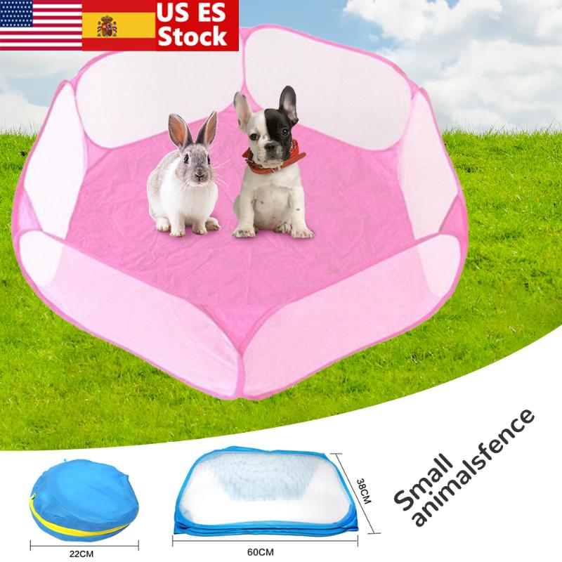 

Pet Playpen Portable Open Indoor / Outdoor Small Animal Cage Game Playground Fence for Hamster Chinchillas And Guinea- Pigs#9