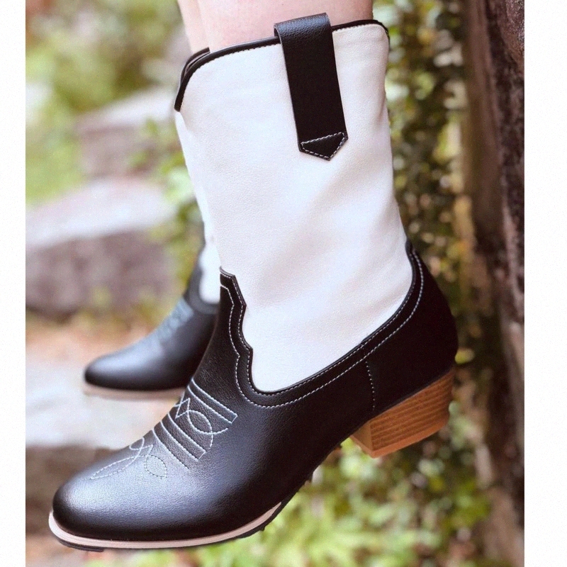 

Winter Boots 2020 Women Winter Shoes Mid-Calf Snow Boots Wedges Warm Leather Female Shoes Woman Footwear Chaussures #MG24