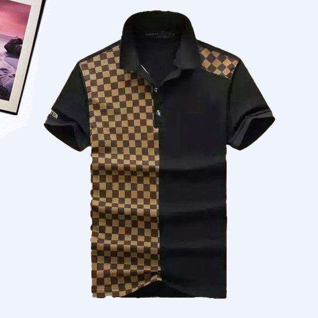 

Luxuryt Designers polos for mens stripe Fashion poloshirt shirt men High street Snake Little Bee Tiger print Medusa polo