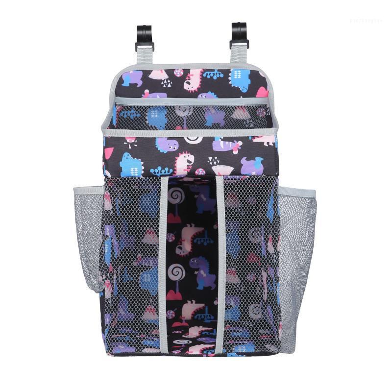 

New crib Hanging Storage Bag baby cradle Bedding set diaper storage bag bed hanging Accessories for Nursery Organization1, Black