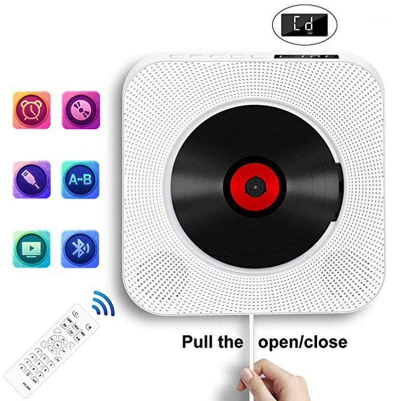 

CD player wall-mounted Bluetooth portable home audio Boombox with remote FM radio built-in HiFi speaker USB MP31
