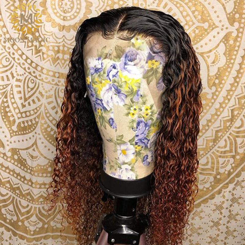 

1b/30 Honey Blonde Lace Front Wigs For Black Women 13x6 Free Part Glueless Lace Front Human Hair Wigs Pre Plucked Deep Curly Wig, As pic