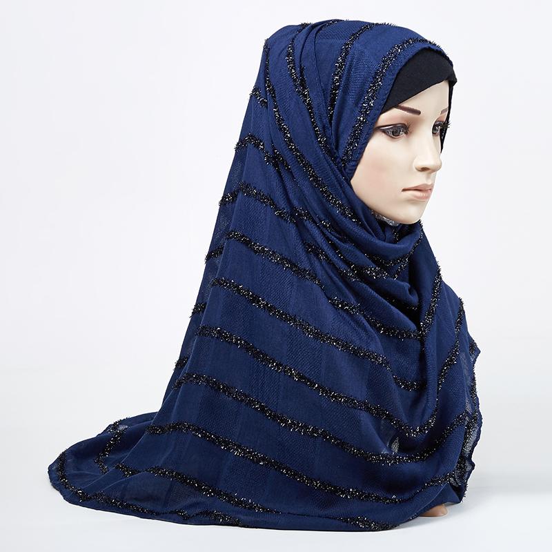 

100PCS/LOT muslim head wrap turbans scarves Plain Shimmer maxi cotton scarf hijab scarves