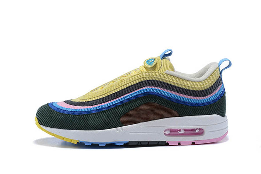 

2021 Top quality Men 97 outdoor shoes Balck Metallic Gold South Beach PRM Yellow Triple White Women Sneakers Outdoor shoes size 40-46