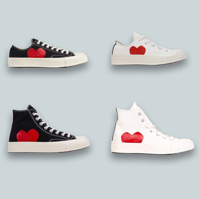 

1970s Big Eyes Play Chuck 70 Canvas Shoes Multi Heart 70s Hi Classic 1970 Jointly Name skateboard Trainers Casual Sport Sneakers