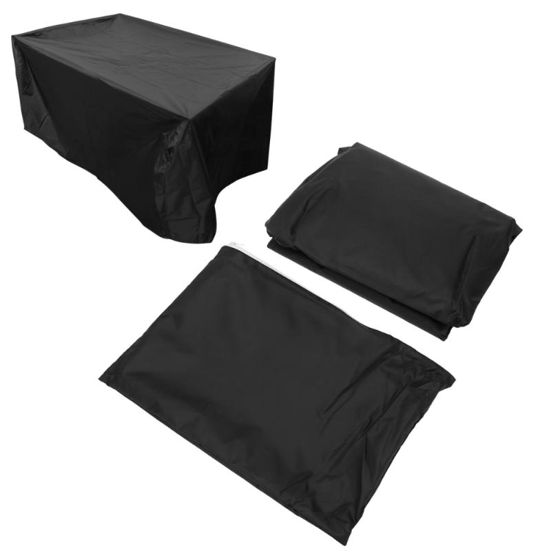 

Waterproof Furniture Cover Patio Outdoor Table and Chair Cover (Black