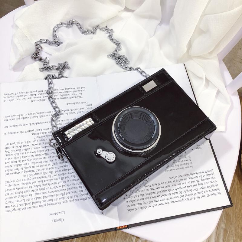 

2021 Personalized Design Fashion Camera Shape Clutch Nubuck Shoulder Bag Ladies Casual Mini Girl Messenger Bag Purse, Coffee