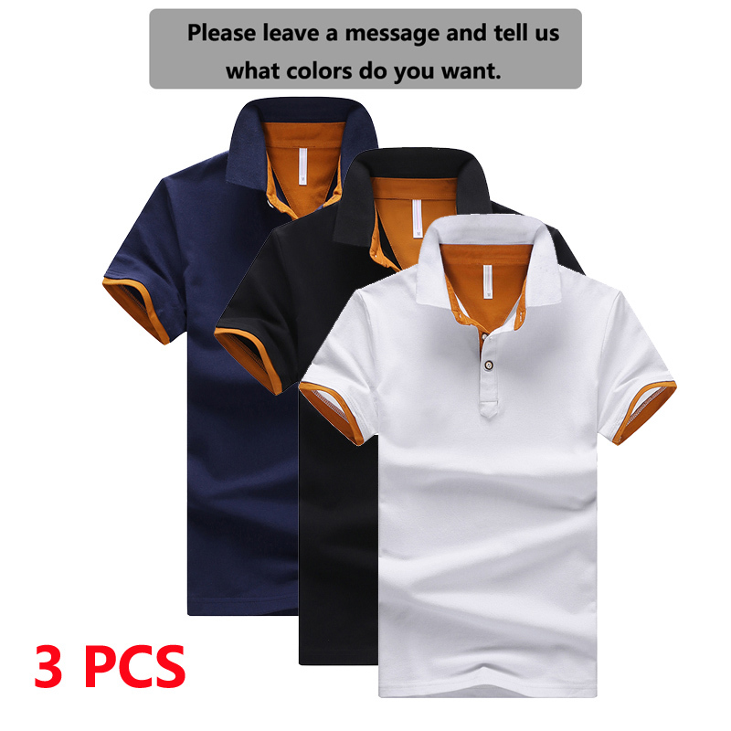 

2021 Attacked Shirt Pole Men's Clothes Business Male Mode Restorable From Polo Cotton New Summer to Hombre 49 4RM8, 3 pcs