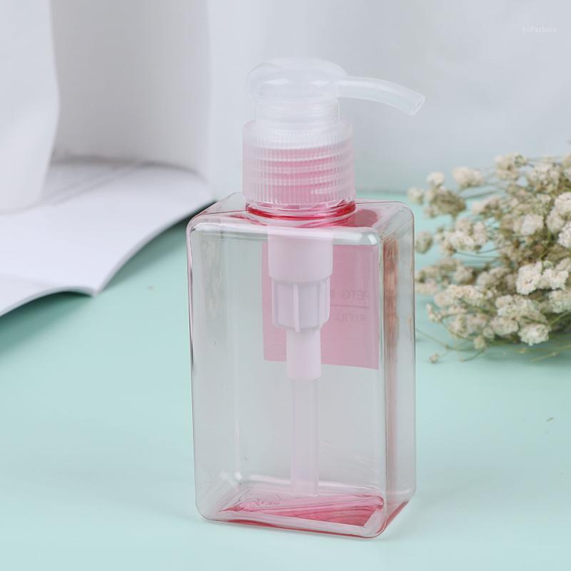 

100ml Portable Travel Pump Soap Dispenser Bathroom Sink Shower Gel Shampoo Lotion Liquid Hand Soap Pump Bottle Container 4Colors1