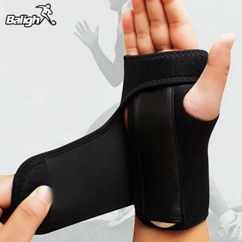 

Hot New Bandage Orthopedic Hand Brace Wrist Support Finger Splint Carpal Tunnel Syndrome1, Blackblue left hand