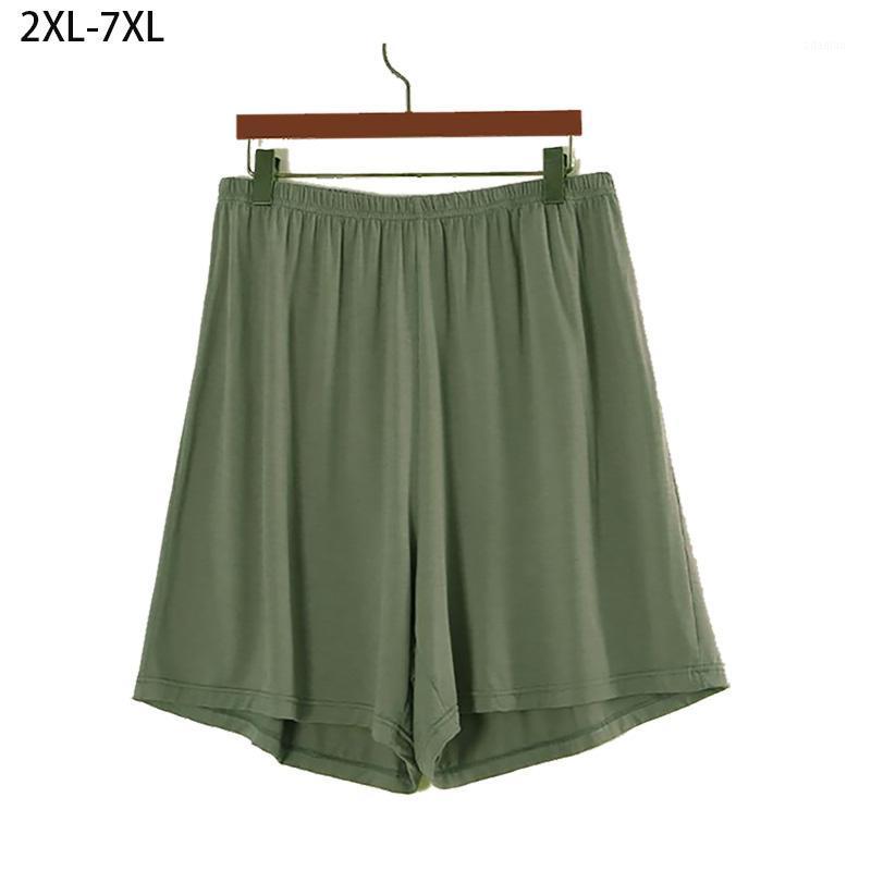 

New 2020 For Women Summer Loose Cotton Lounge Shorts Home Wear Bottoms Pijama Mujer Plus Size 2- 5XL 6XL 7XL1, Light purple
