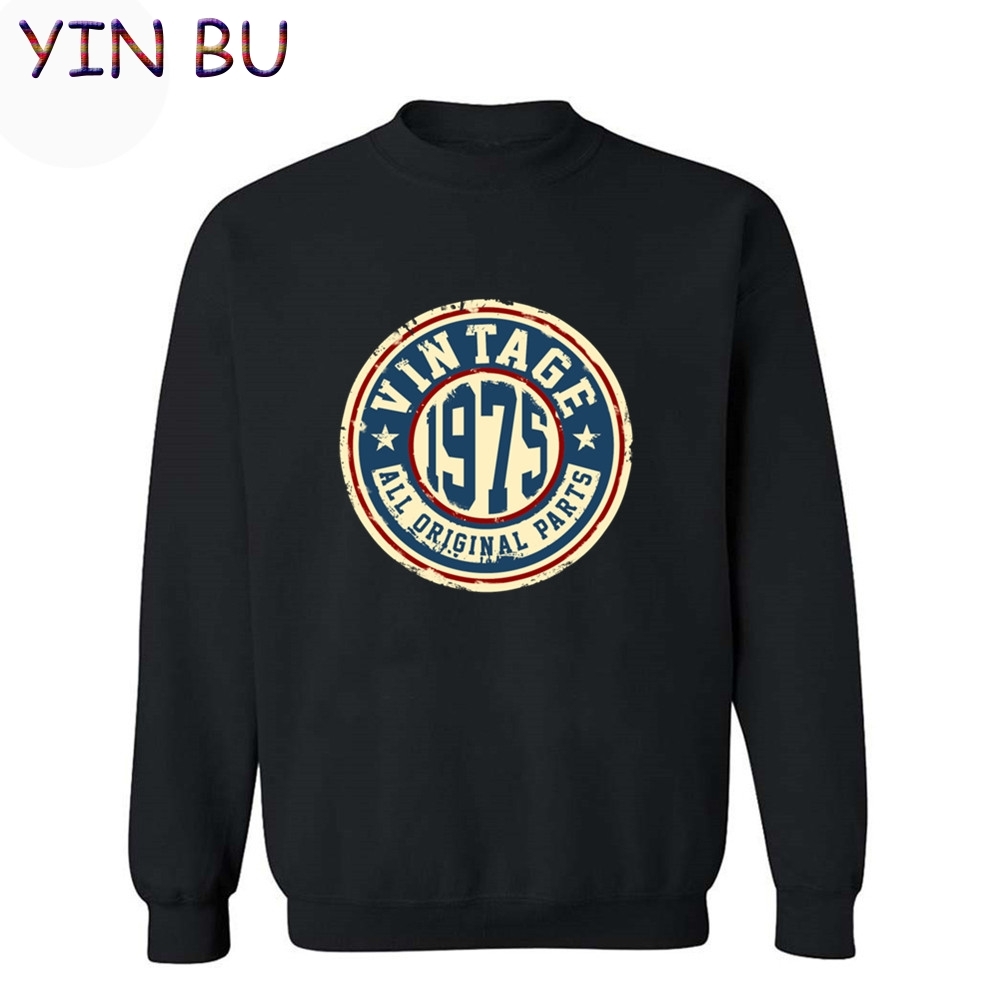 

1975 men's and women's hooded sweatshirts, all original, street wear with Hoodie, warm polar lining, felpa uomo, Christmas hat Sweatshirt