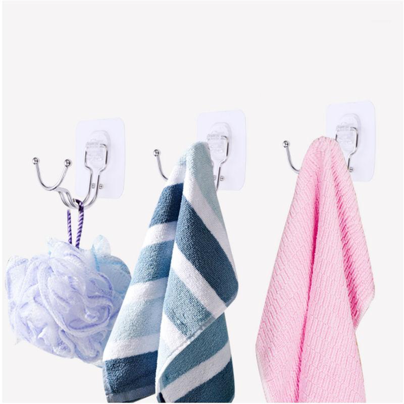 

Useful Stainless Steel Suction Hook Bathroom Kitchen Vacuum Suction Hook Strong Hanger Organizer Holder for Shower Towel1
