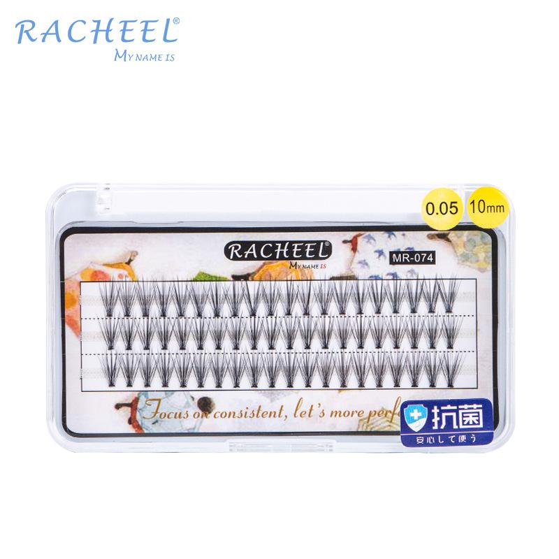 

2020 NEW 20 root cluster eyelashes baby straight and baby curl lashes extend soft and natural false eyelashes planting