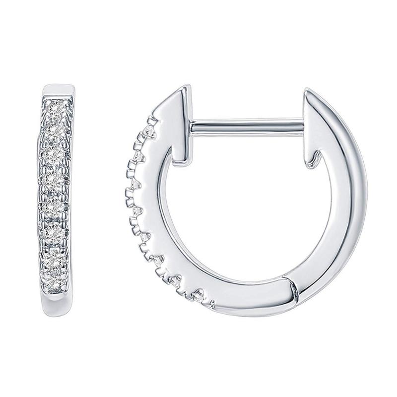 

Women Electroplating Ears Decoration Dating Cubic Zirconia Party Jewelry Geometric Daily Huggie Stud Cuff Earring Non Defrmation