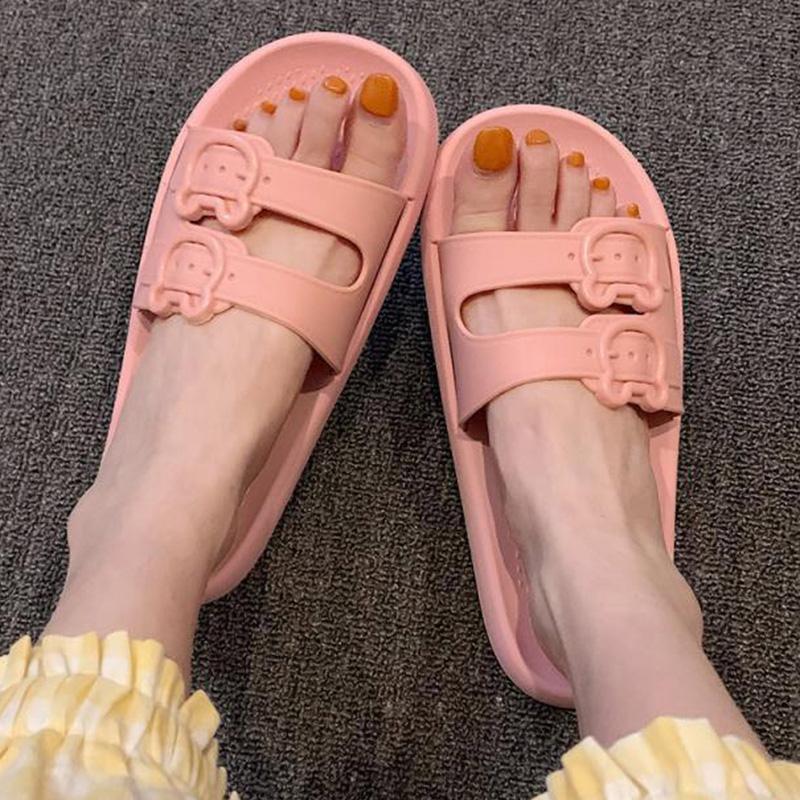 

Women Home Slippers Indoor Bathroom Flat Shoes Woman Non Slip Girl Cute Slides Soft Summer Female Slippers 2021 New Fashion, We